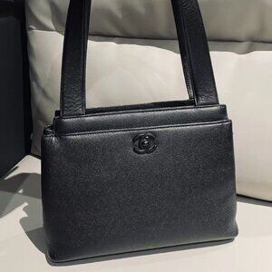 (sold) Chanel All Black Kelly Bag